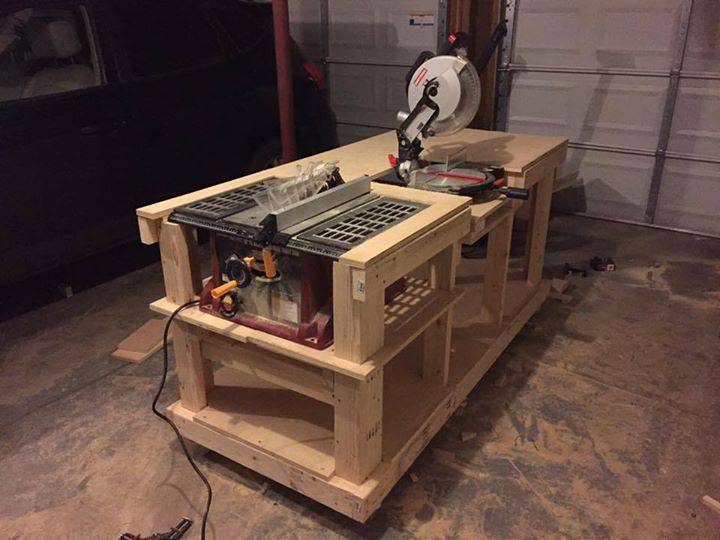 Easy Beginner Workbench Plans with No Complex Joints