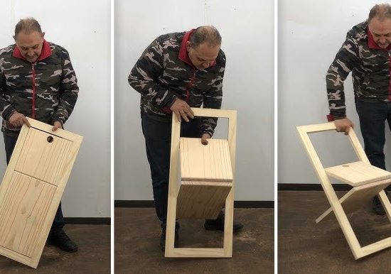 How to Make a Secret Foldable Chair