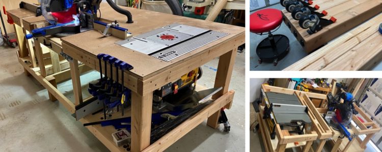 Professional DIY workbench plans
