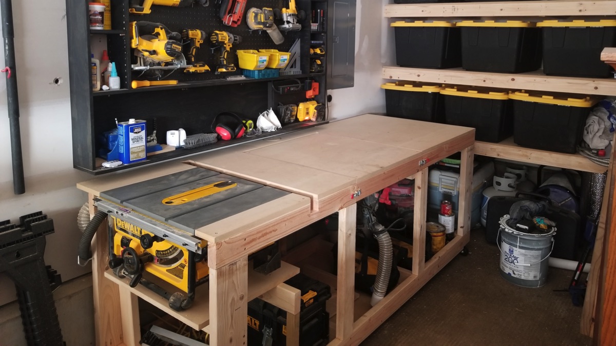 Stave lamination and workbench top strategy, Heavy-Duty Workbench DIY Woodworking Plans