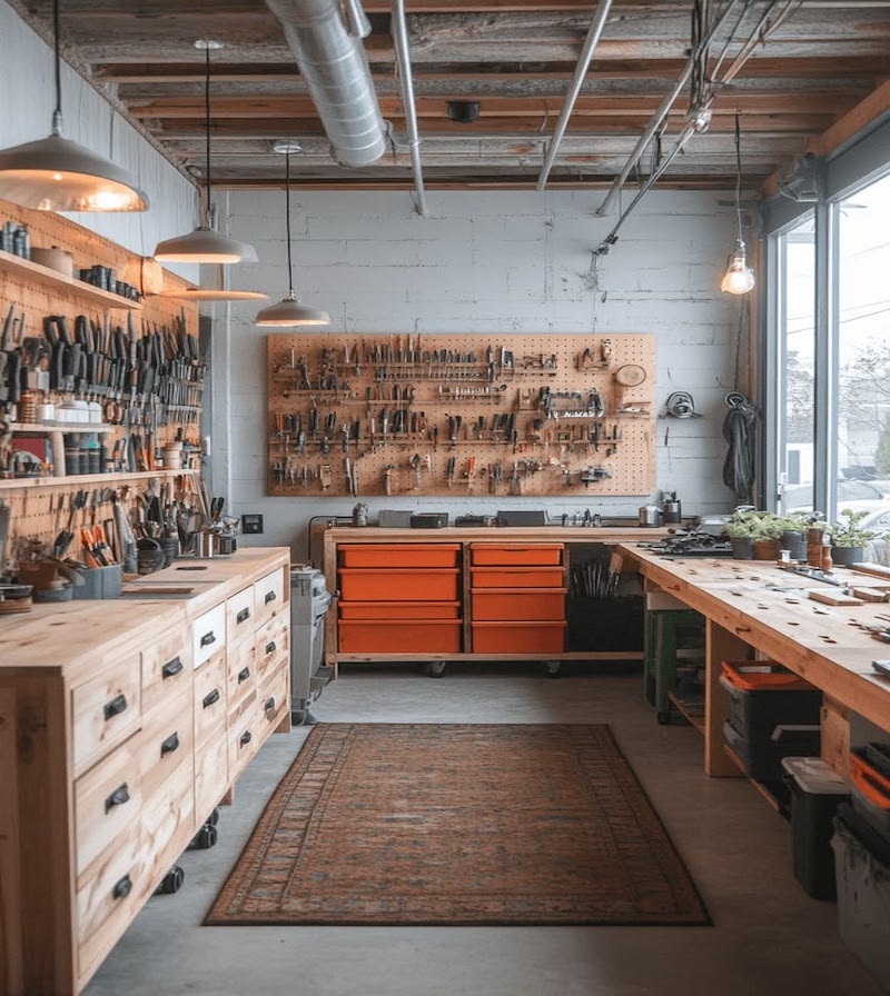 garage workshop layout ideas for woodworkers lumber storage solutions