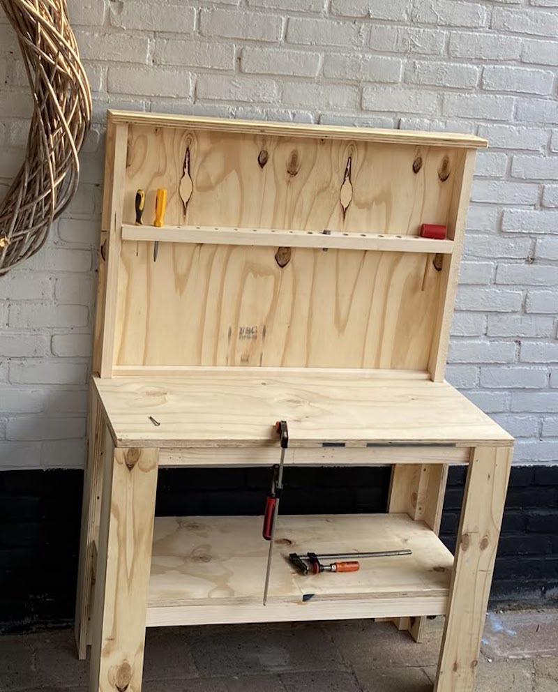 kids woodworking bench joinery