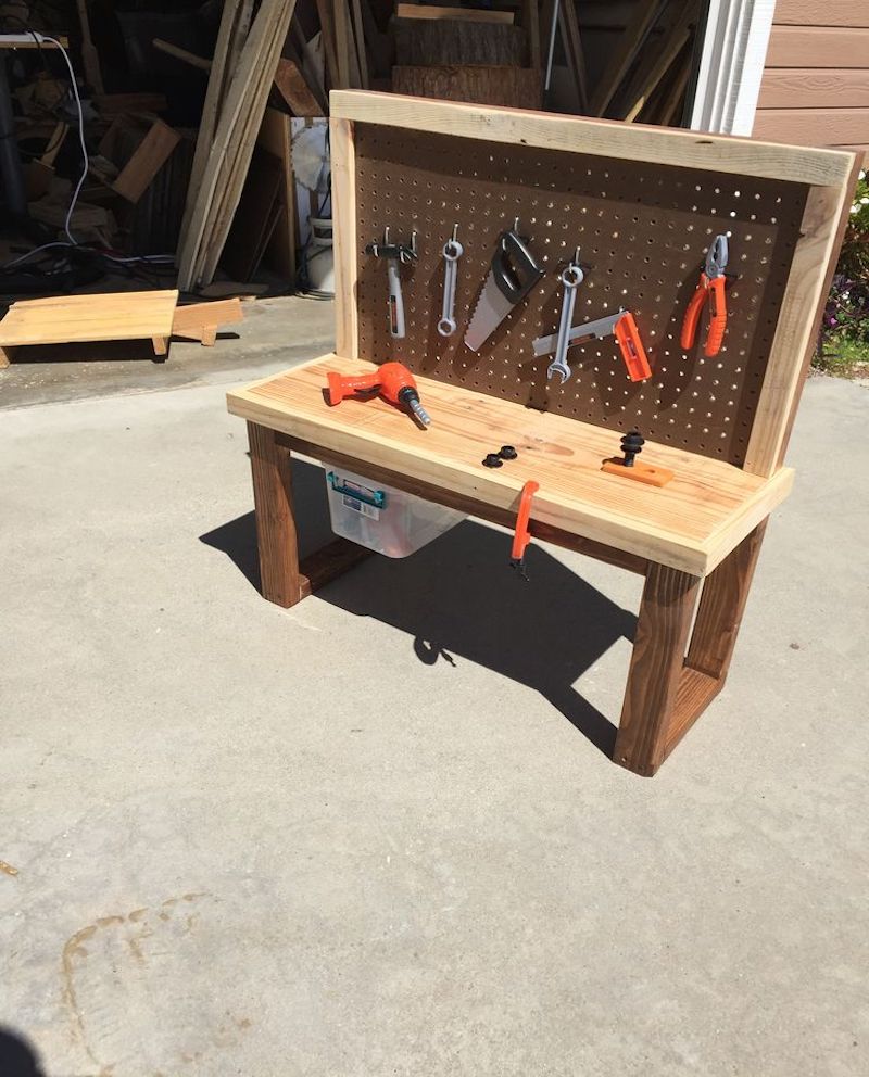 kids woodworking bench workbench
