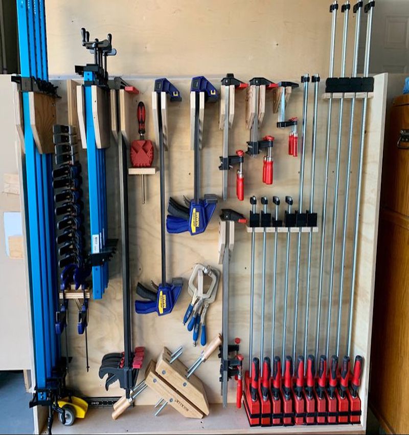 workbench holdfast vs clamps comparison